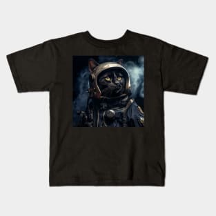 Astronaut Cat in Space - Bombay Kids T-Shirt